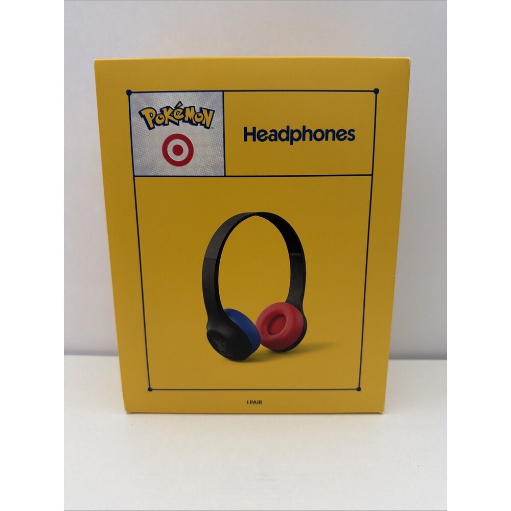 Pokémon Pikachu Wireless Headphones - Target Exclusive - New In Box